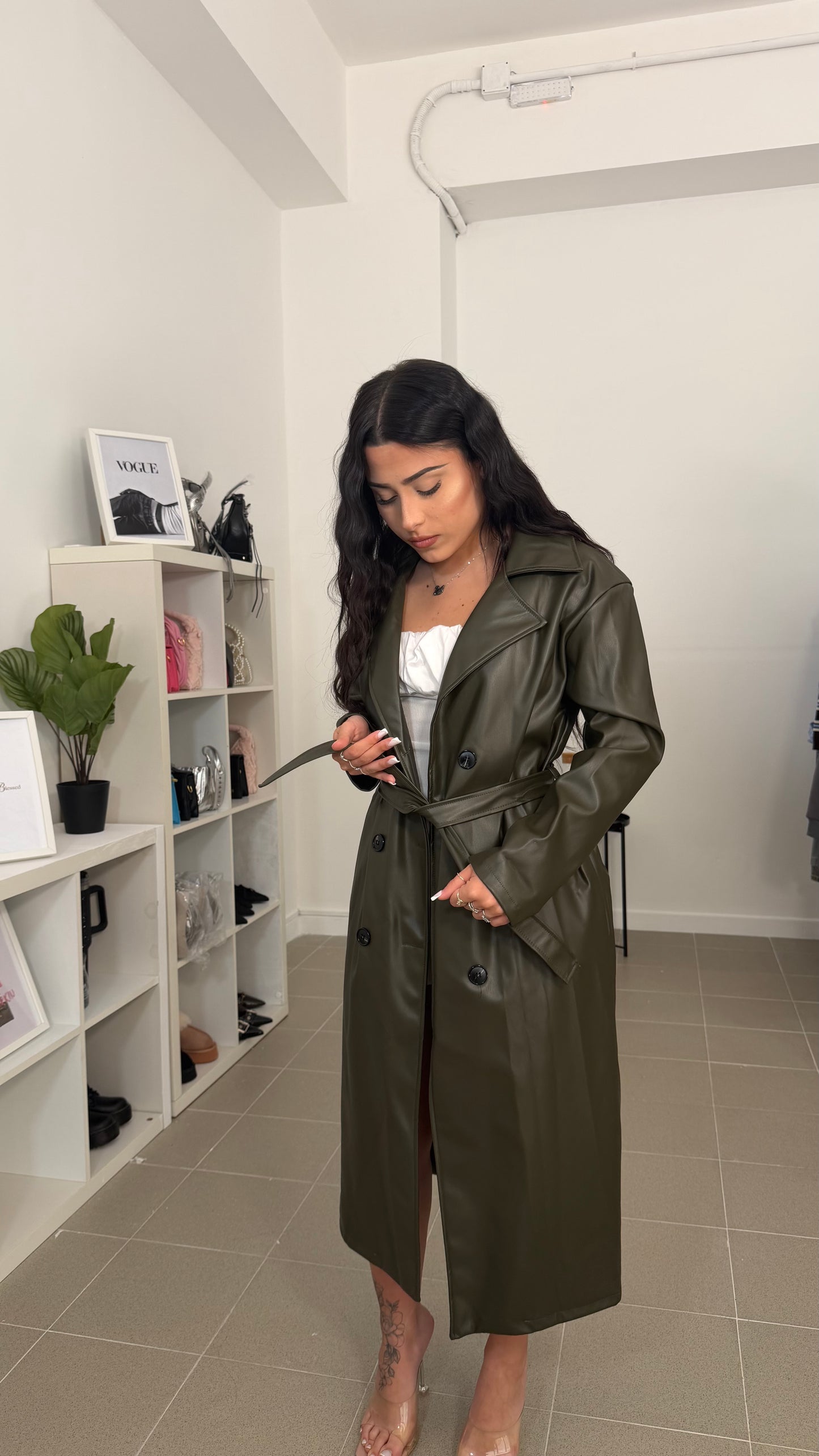 TRENCH GREEN