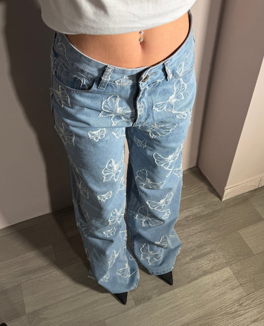 Denim BUTTERFLY