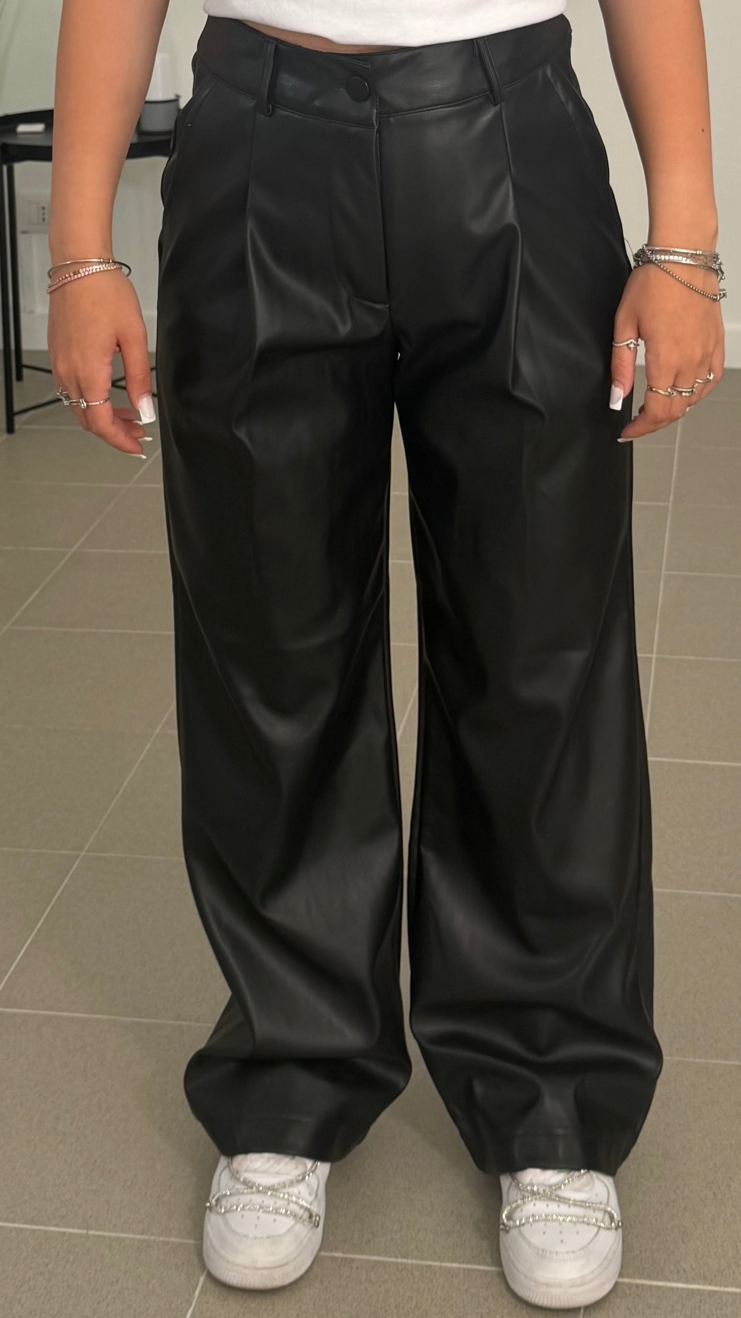 Pants in Pelle